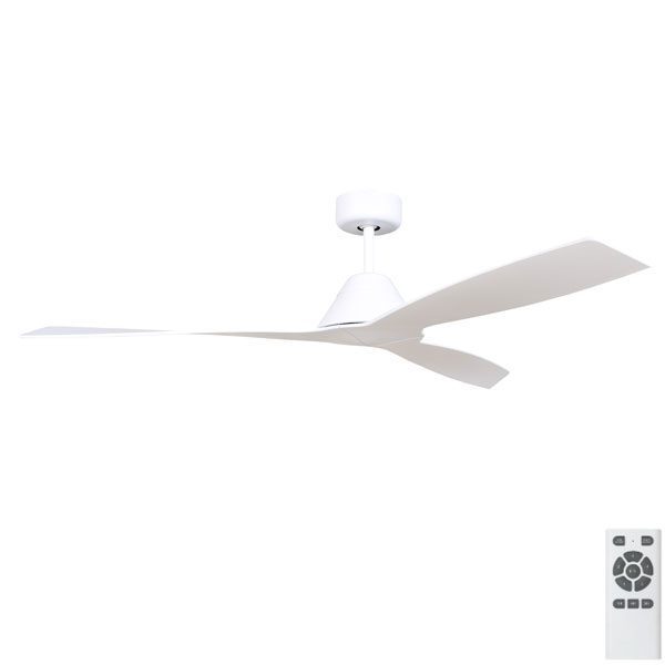 Eco Breeze Dc Ceiling Fan With Remote White 52 Fanco Australia