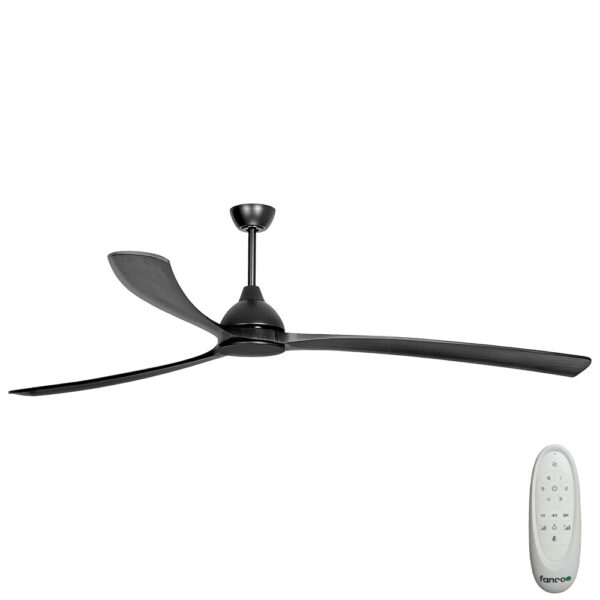 fanco-sanctuary-dc-ceiling-fan-with-remote-control-black-92-inch