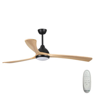 fanco-sanctuary-dc-ceiling-fan-with-cct-led-light-and-remote-control-black-with-natural-blades-52-inch