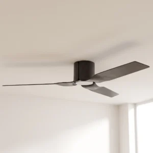 fanco-flow-dc-52-inch-ceiling-fan-black-with-led-light-close-up-insitu