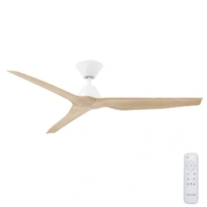 fanco-infinity-id-v3-dc-54-inch-white-with-beechwood-blades-no-light-with-remote-control