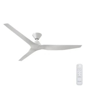 Infinity iD DC Ceiling Fan with SMART/Remote - White 60"