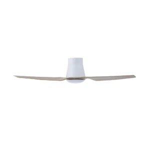 fanco-infinity-id-profile-dc-48-inch-ceiling-fan-white-with-beechwood-timber-style-blades-and-led-light-side-view